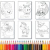 Amazing ABC Coloring book For Preschool , and Kindergarten kids