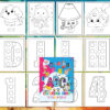 Amazing ABC Coloring book For Preschool , and Kindergarten kids