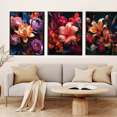 Floral wall Art and Digital Download Wall Décor