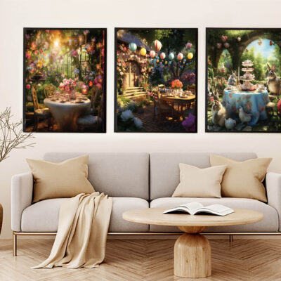 Abstract and Colorful Wall Art or Wall Décor