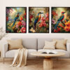 Bird Canvas Wall Art