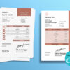 Canva Editable Invoice Template Instant Download
