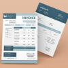 Professional Invoice Template Design