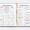 Household & cleaning Planner Printable