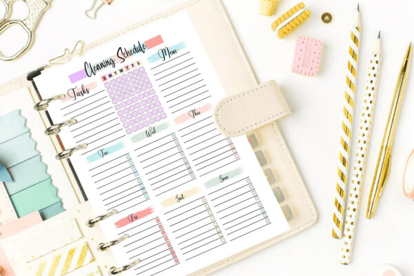 Household & cleaning Planner Printable
