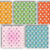 Mockup new Llama Wildflower Field Seamless Pattern, Cute Nursery Animal Design-059
