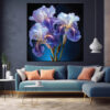 Abstract Flower Wall Art and Digital Download