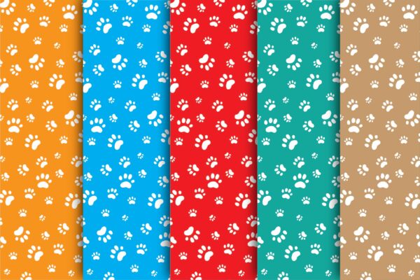 Mockup new-02 Pet Paw Print Digital Paper Creative-067