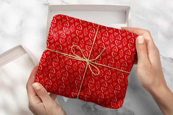 Valentine's Day Digital Paper Background