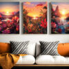 Abstract Colorful Natural Scenery Wall Art