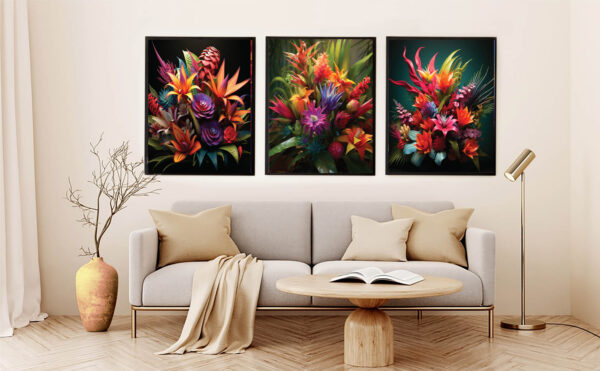 Floral Wall Art and Digital Download