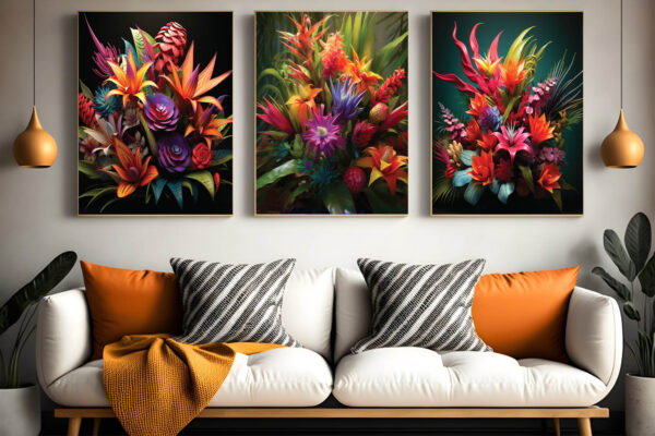 Floral Wall Art and Digital Download