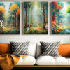 Abstract Animal Wall Art and Wall Décor