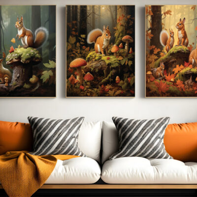 Abstract Animal Wall Art and Wall Décor