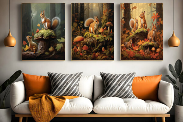 Abstract Animal Wall Art and Wall Décor