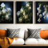 Abstract Flower Wall Art and Digital Download Wall Art
