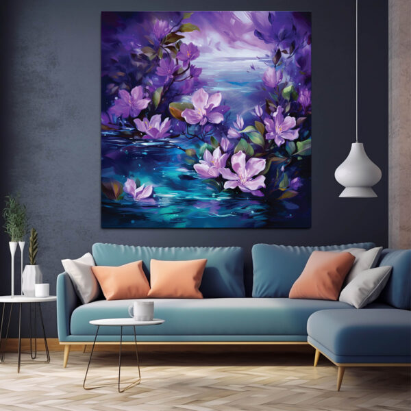 Abstract Floral Wall Art and Digital Download Wall Art