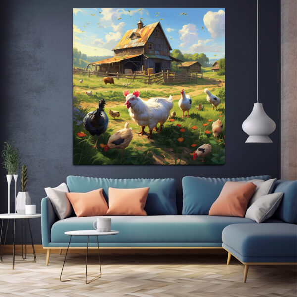Vibrant Animal Canvas Print Wall Art Set-068