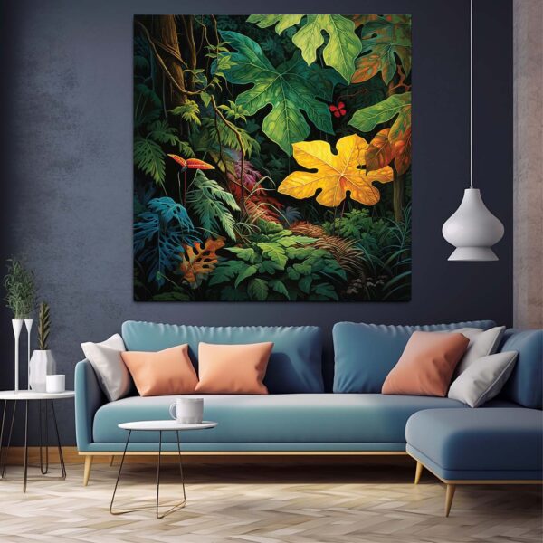 Nature 3D Flower Painting Wall Art Set-069