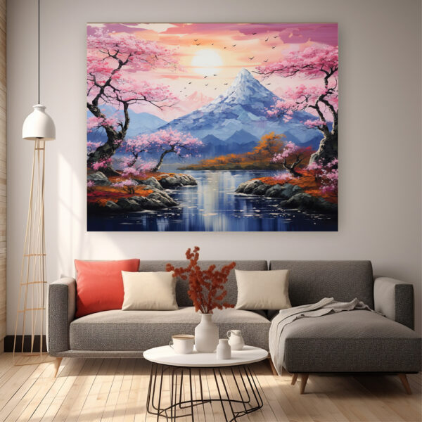 Abstract Mountain Printable and Natural Wall Art