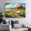 Vibrant Animal Canvas Print Wall Art Set-068