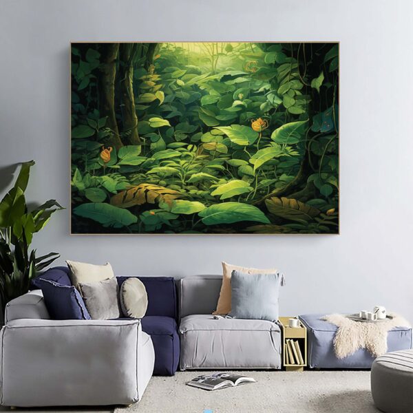 Nature 3D Flower Painting Wall Art Set-069