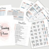Cleaning Schedule  Planner Printable
