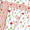 Boho Seamless Digital Papers, Little Flowers, Commercial Use Digital Paper-045