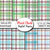 Plaid Check Digital Papers