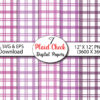Plaid Check Digital Papers