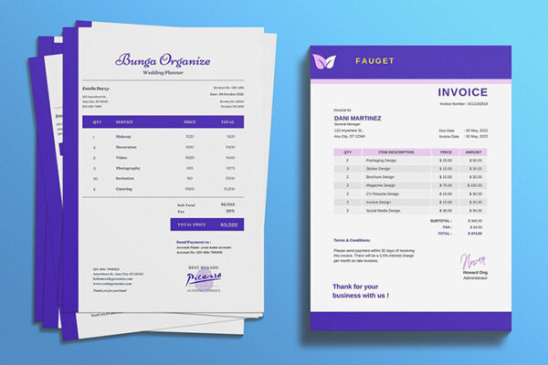 business invoice