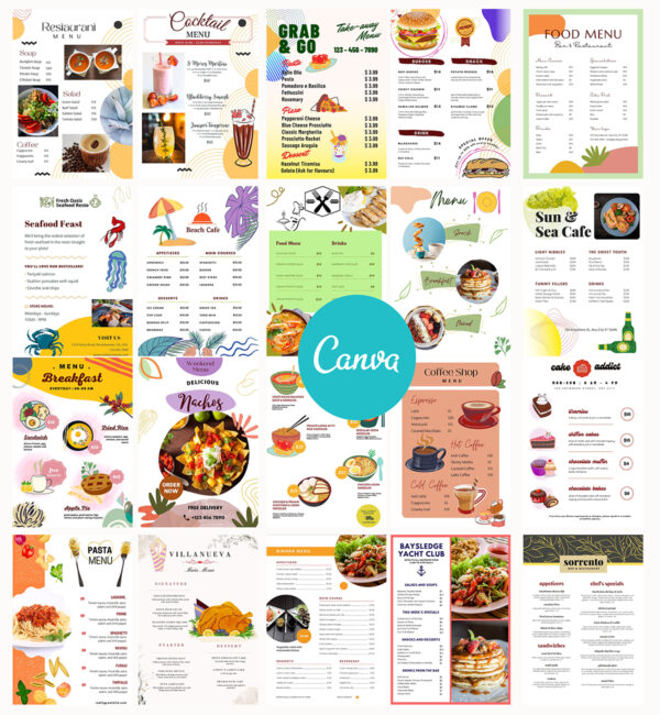 restaurant menu