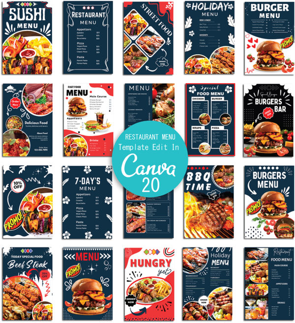 Restaurant Menu Flyer Design