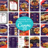 Mockup food menu