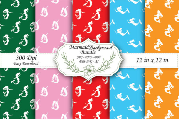 Cute Cat Seamless Pattern, Colorful Kawaii Cats Digital Paper