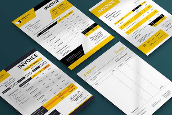 Editable Invoice Template