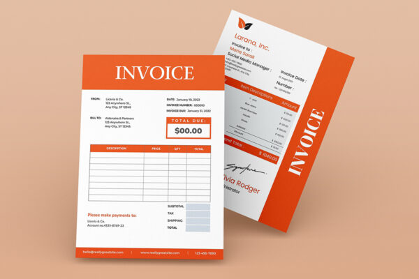 Professional Invoice Template