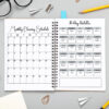 Monthly Cleaning, Cleaning Planner Printable-DP08