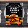 Digital Food Restaurant Menu Flyer Template
