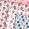 Dog Paws Digital Paper