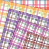 colored Plaid Check Digital Papers