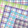 colored Plaid Check Digital Papers