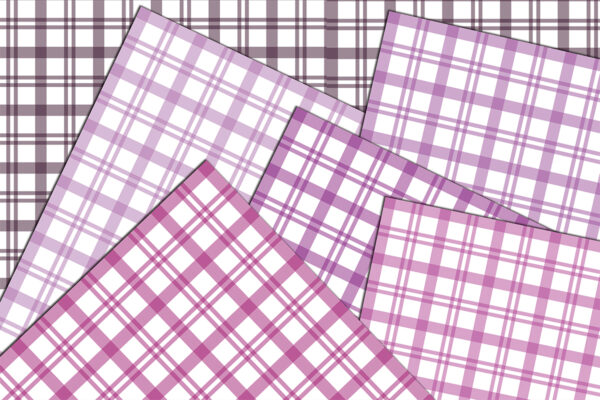 Plaid Check Digital Papers