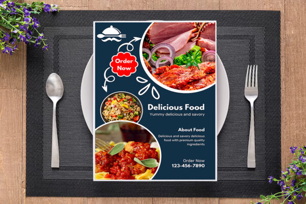 Restaurant Menu Flyer  Design