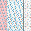 2 Sunlight Blossoms Floral Pattern Bundle-037