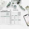 Monthly Cleaning, Cleaning Planner Printable-DP08