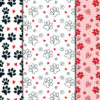 Dog Paws Digital Paper