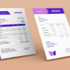 Modern Printable Invoice Template