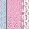 3 Kawaii Kitten Seamless Pattern-029