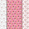 Cute Cat Patterns Digital Paper for Instant Download-032